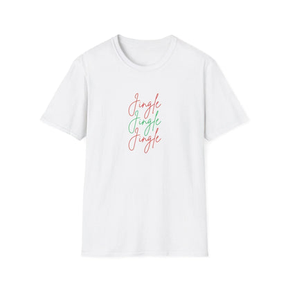 Jingle Jingle Jingle: All the Way to Christmas Fun! 🎄🎉🎁 - Unisex Softstyle T-shirt - Whippie's