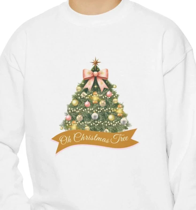 🎄 Oh Christmas Tree ✨ Youth Crewneck Sweatshirt 🎁 - Whippie's