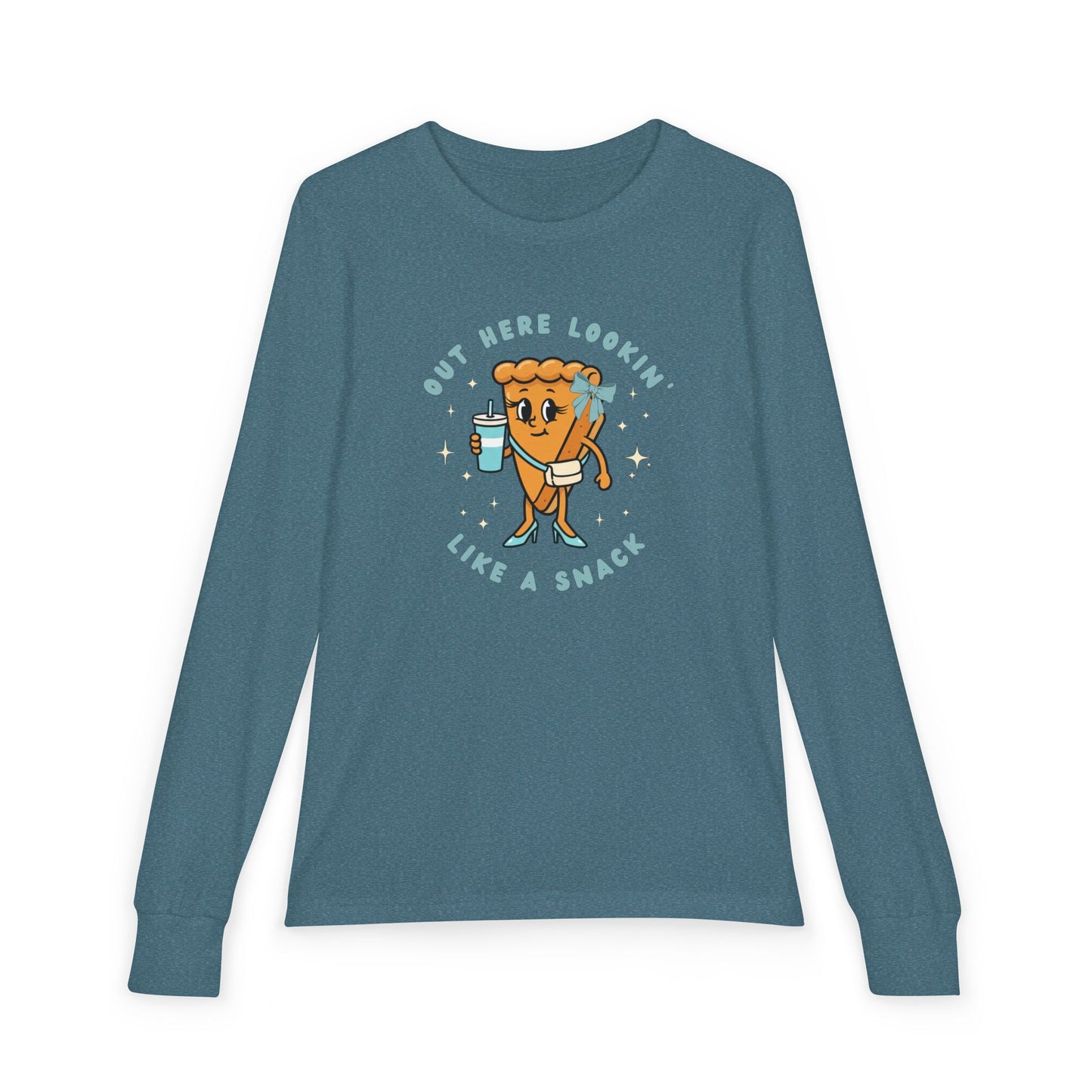 Pumpkin Pie Youth Shirt | Out Here Lookin’ Like a Snack Long Sleeve Tee