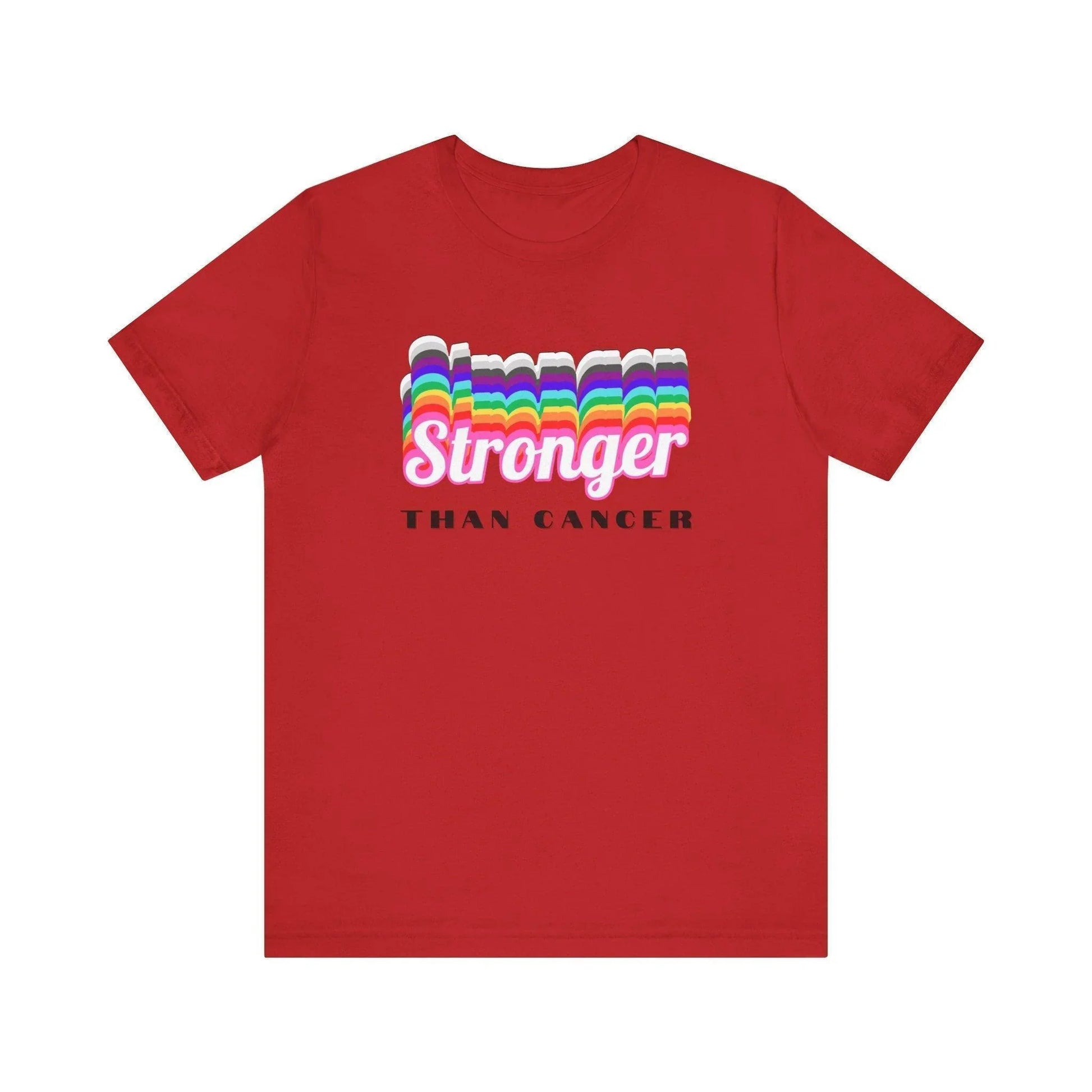 💪 Stronger Than Cancer 🎗️ Unisex Jersey Tee ✨ Show your support, wear your strength. - Whippie's