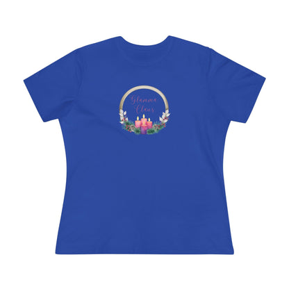 Glamma Claus - Christmas Cheer! 🤶🎄 - Women's Softstyle Tee - Whippie's