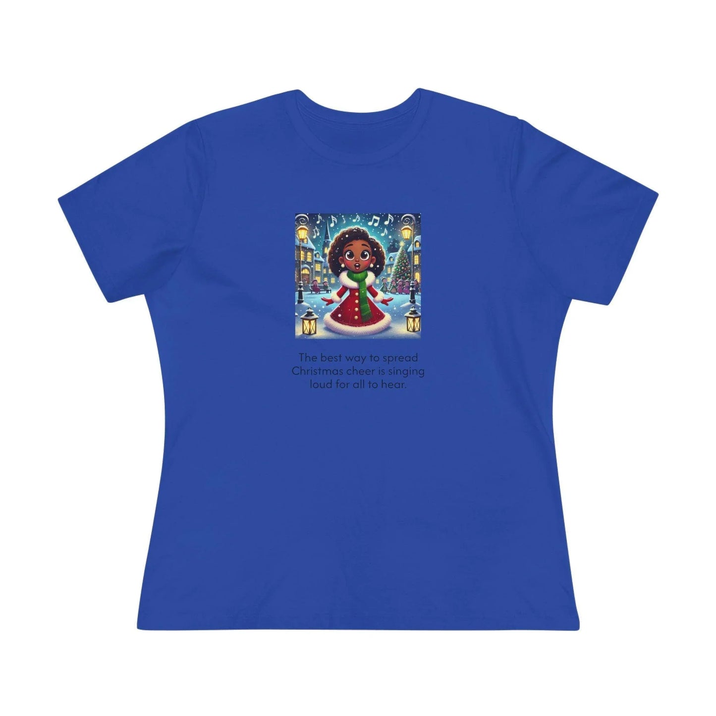 Caroler - Christmas Cheer - Younger BH Girl - Women's Tee - Whippie's