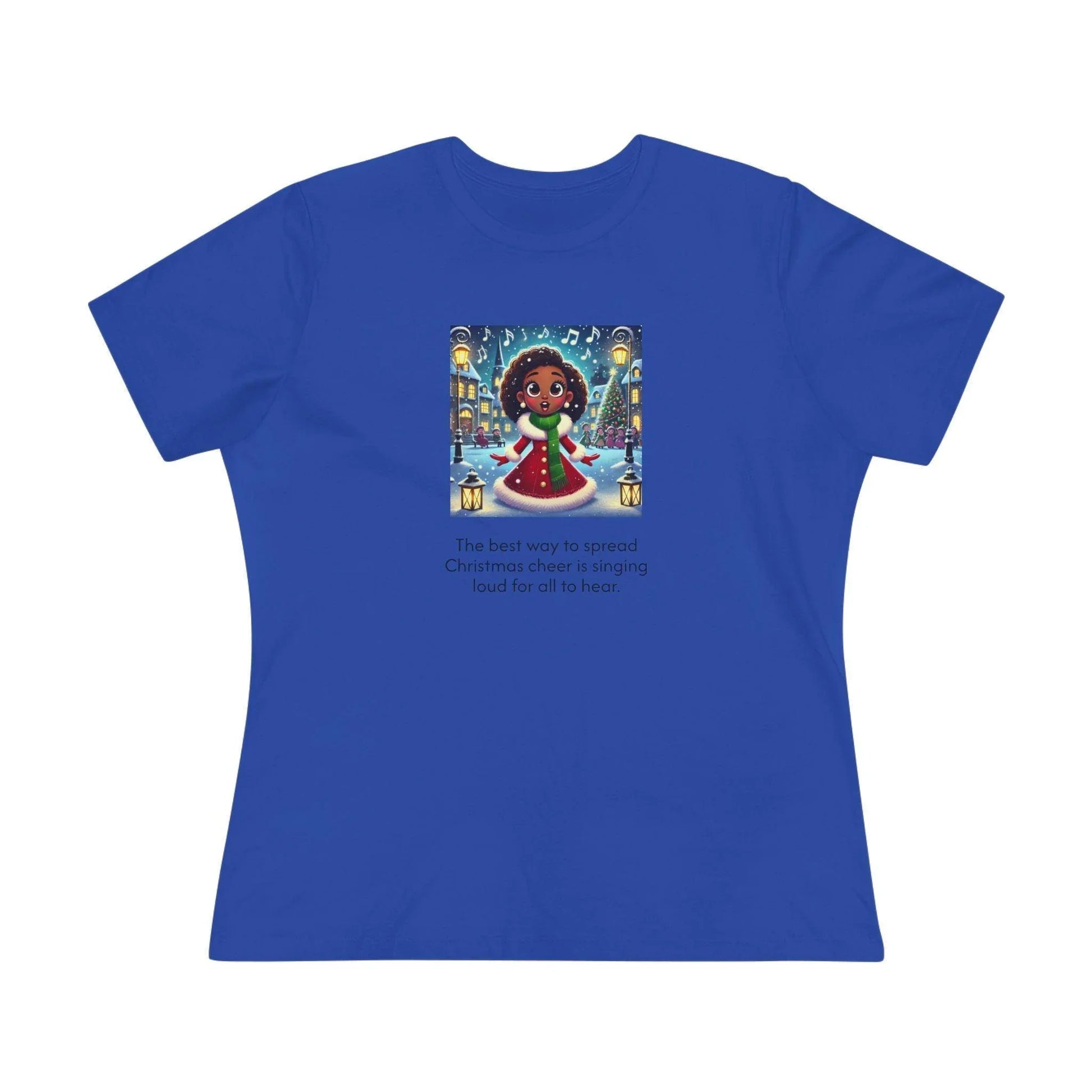 Caroler - Christmas Cheer - Younger BH Girl - Women's Tee - Whippie's