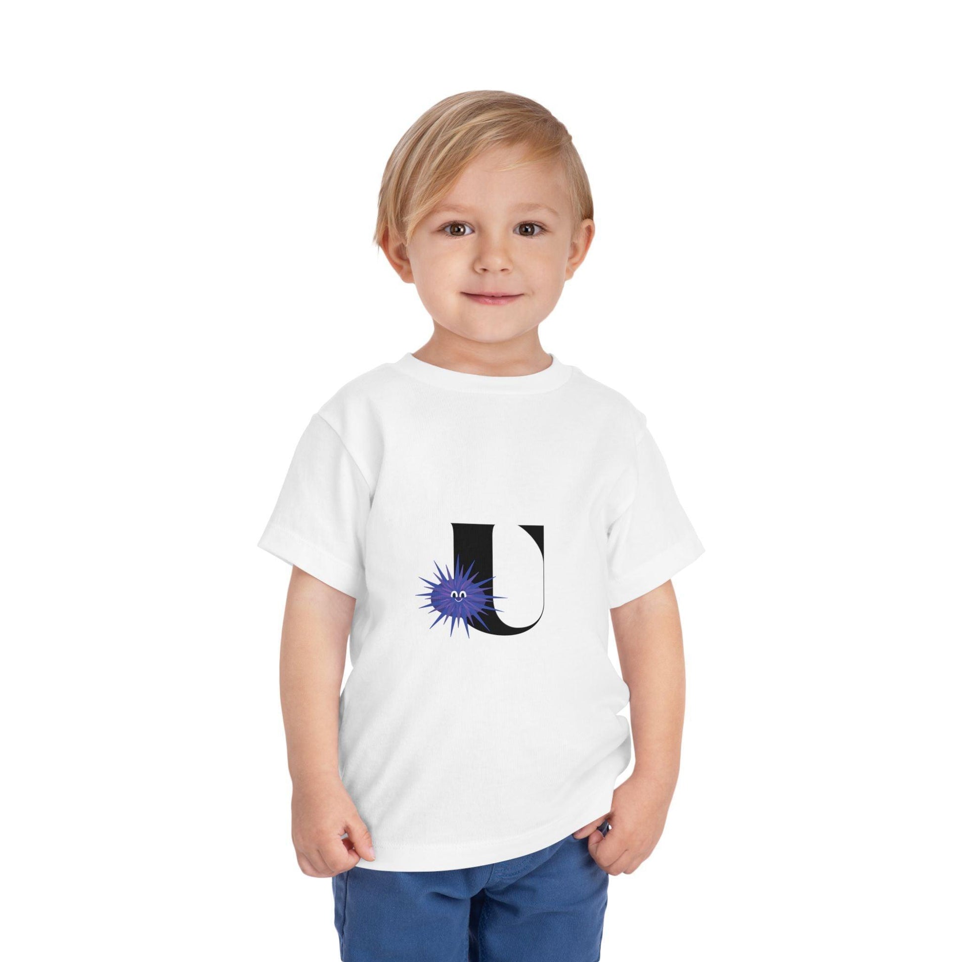 Alphabet Adventures: Letter U - Urchin Toddler T-shirt - Whippie's