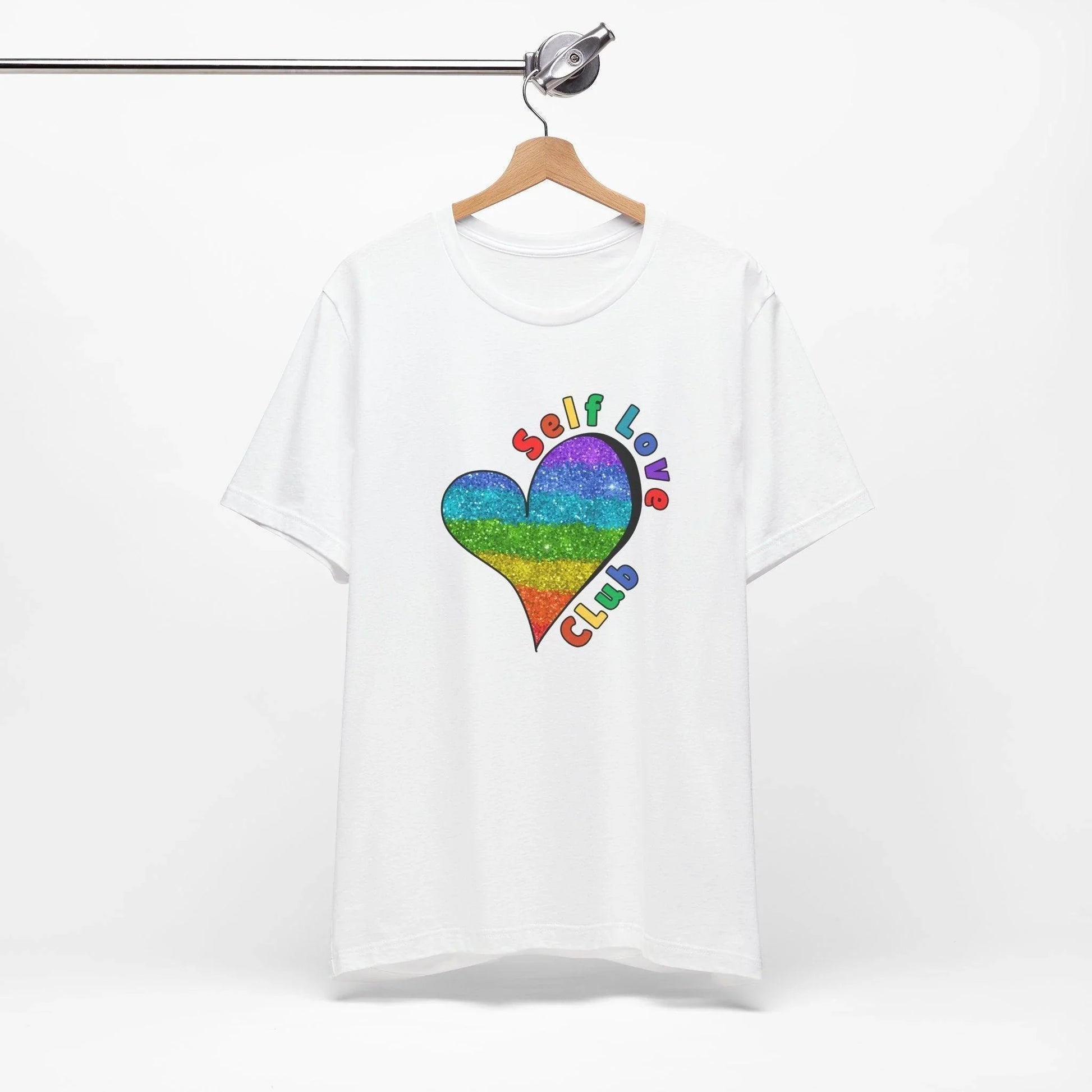 ❤️‍🔥 Self Love Club 🌈 Unisex Tee ✨ Join the club, love yourself! - Whippie's