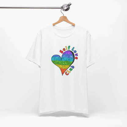 ❤️‍🔥 Self Love Club 🌈 Unisex Tee ✨ Join the club, love yourself! - Whippie's