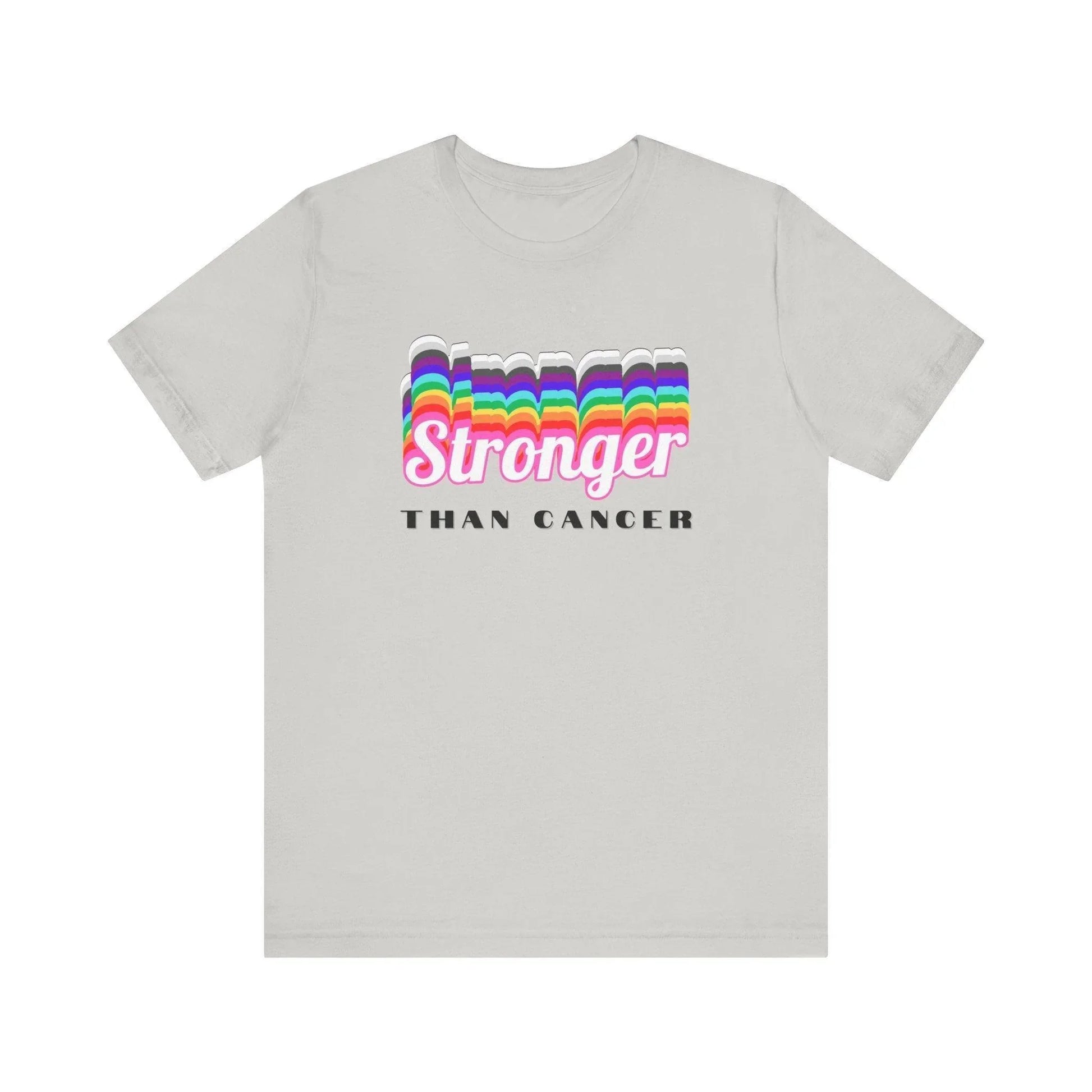 💪 Stronger Than Cancer 🎗️ Unisex Jersey Tee ✨ Show your support, wear your strength. - Whippie's