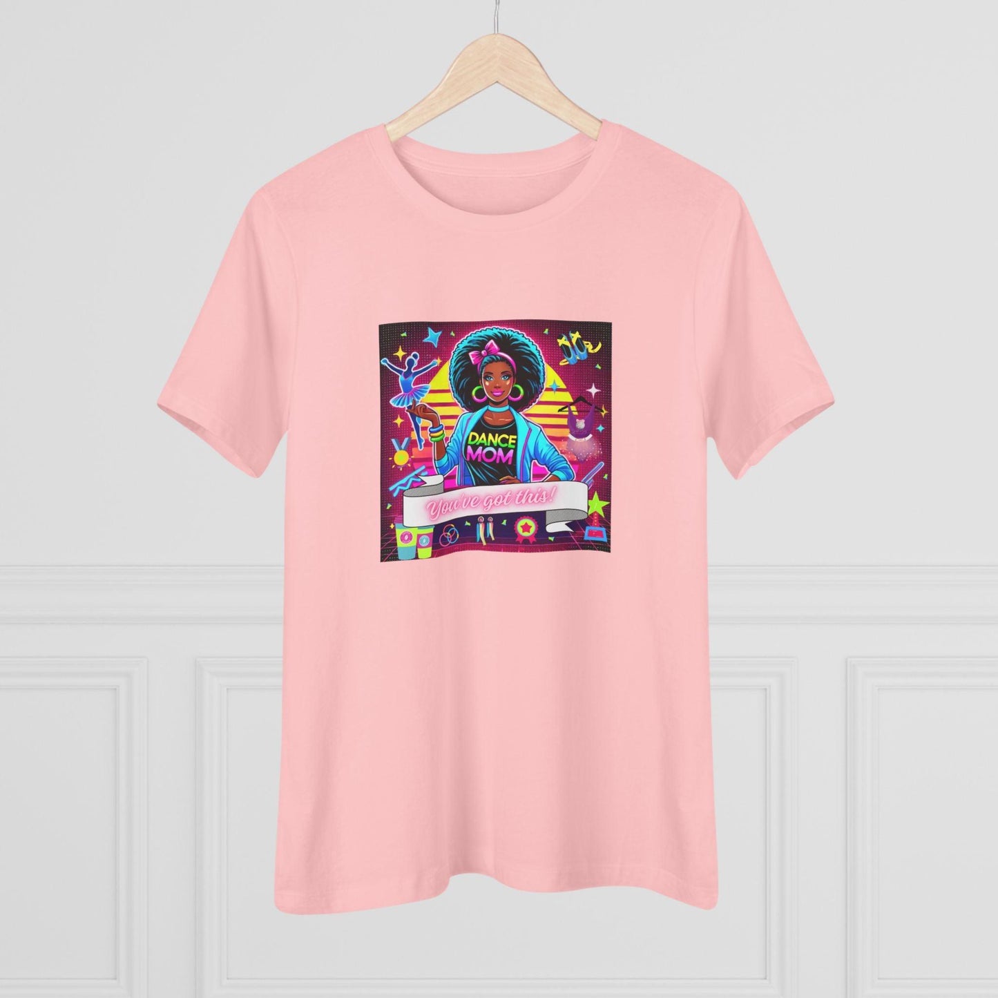 You've Got This! Dance Mom (Black Mom) - A Sparkling Performance ⭐️ Women's Softstyle Tee - Whippie's