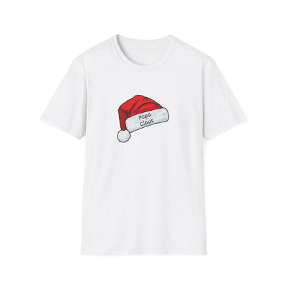 Papa Claus: The Coolest Santa in Town 🎅- Mens Softstyle T-shirt - Whippie's