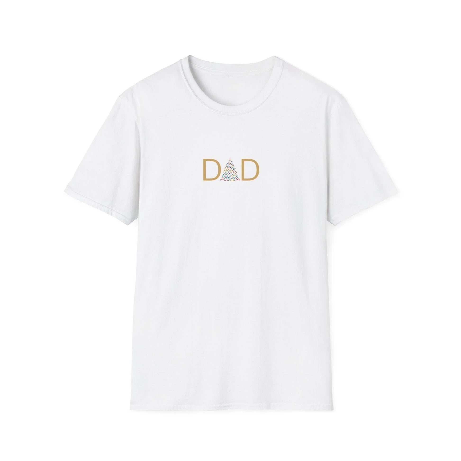 DAD 🎄 - Golden Christmas Dad! ✨🎁- Mens Softstyle T-shirt - Whippie's