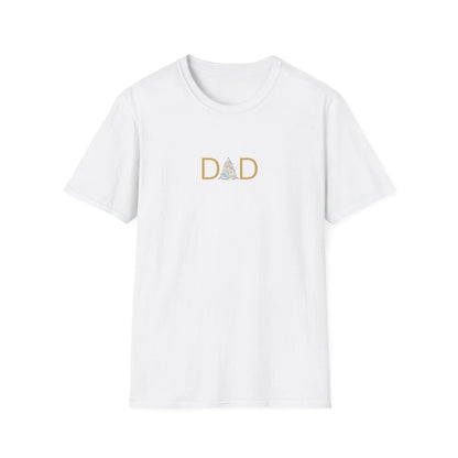DAD 🎄 - Golden Christmas Dad! ✨🎁- Mens Softstyle T-shirt - Whippie's