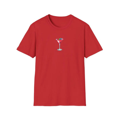 My Christmas Spirit is Vodka 🍸🎄 - Unisex Softstyle T-shirt - Whippie's