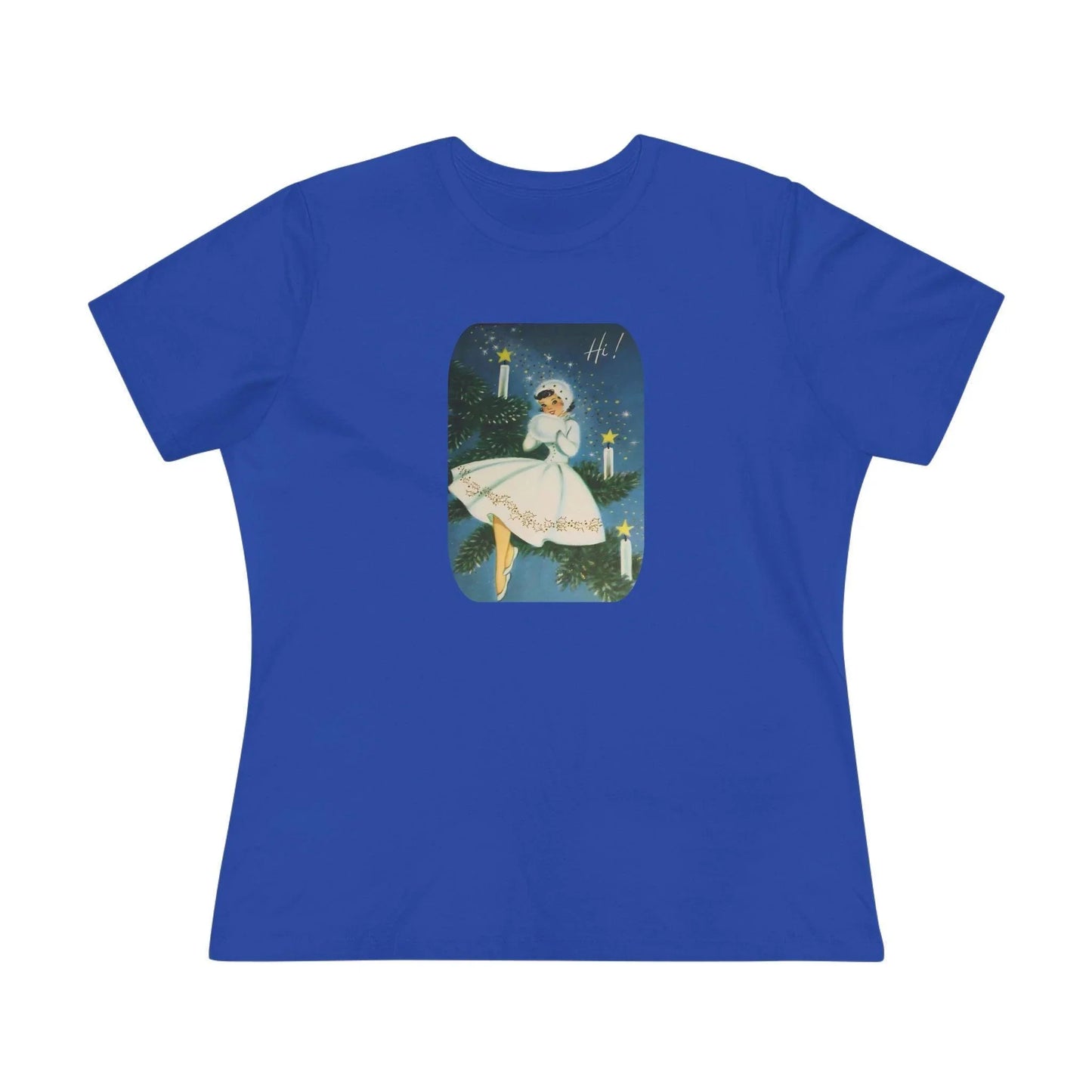 Hi! Lady in White - Women's Tee - Whippie's