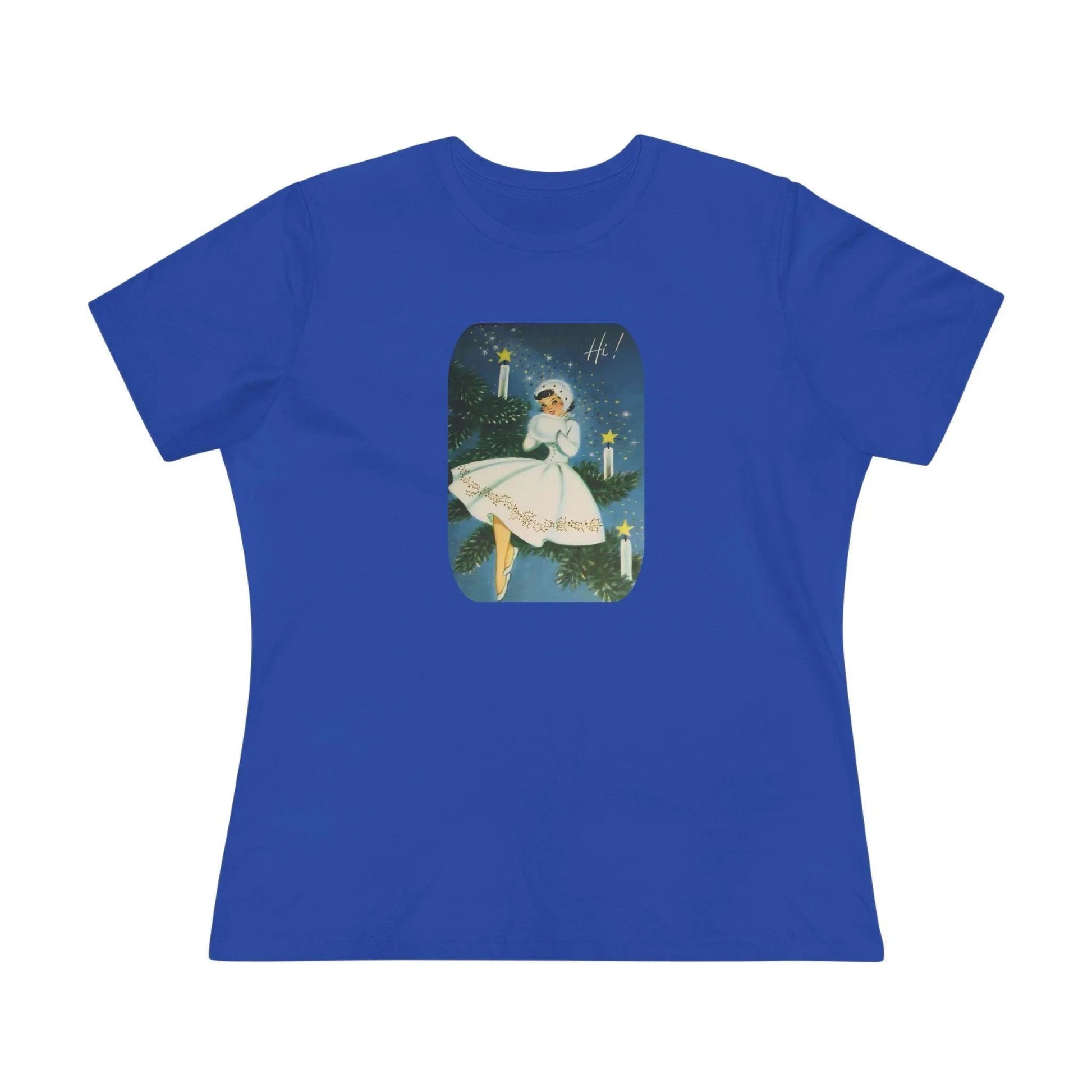 Hi! Lady in White - Women's Tee - Whippie's