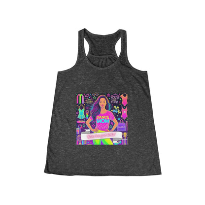 Dance Mom: You've Got This - Asian (Young) Mom - Women's Flowy Racerback Tank - Whippie's
