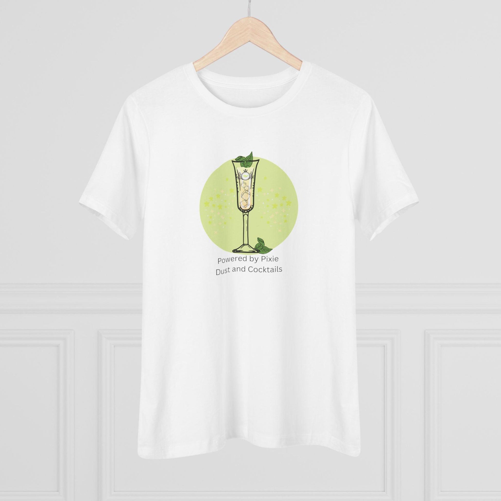 Drinking Around the World: Powered by Pixie Dust and Cocktails Women's Tee - Whippie's