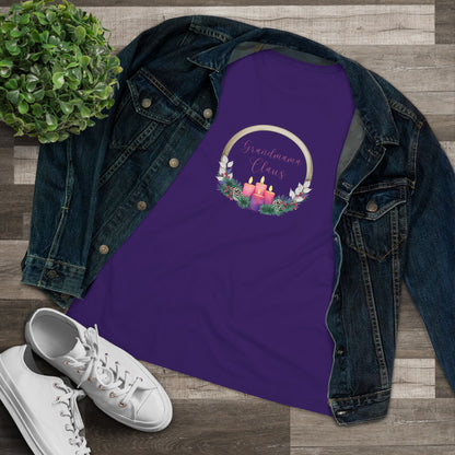 Grandmama Claus Tee - The Heart of Christmas Women's Tee