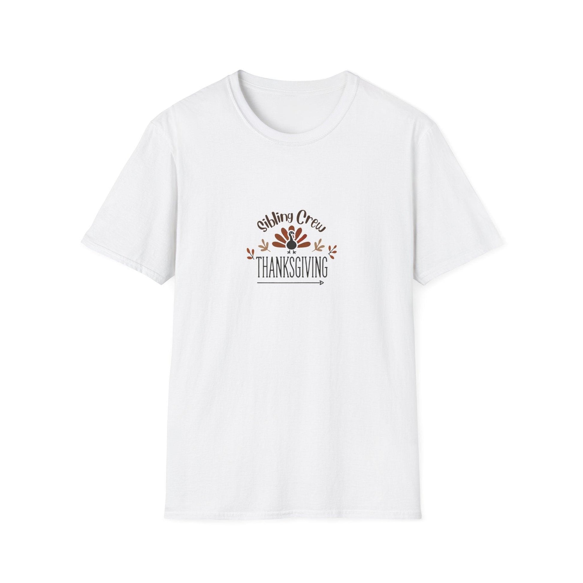 Thanksgiving Sibling Crew Unisex T-Shirt - Whippie's