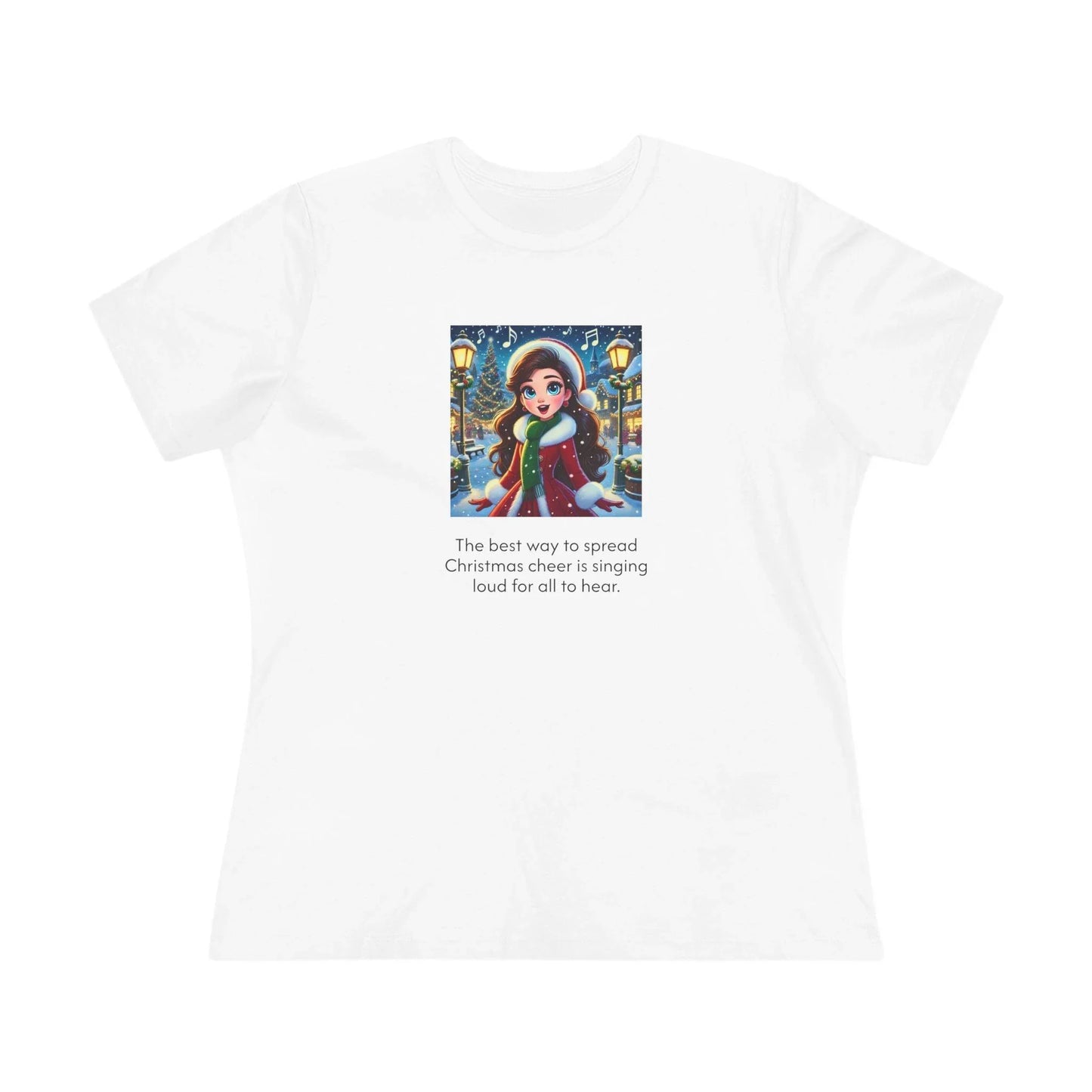 Caroler - Christmas Cheer - BHLBE Girl - Women's Tee - Whippie's