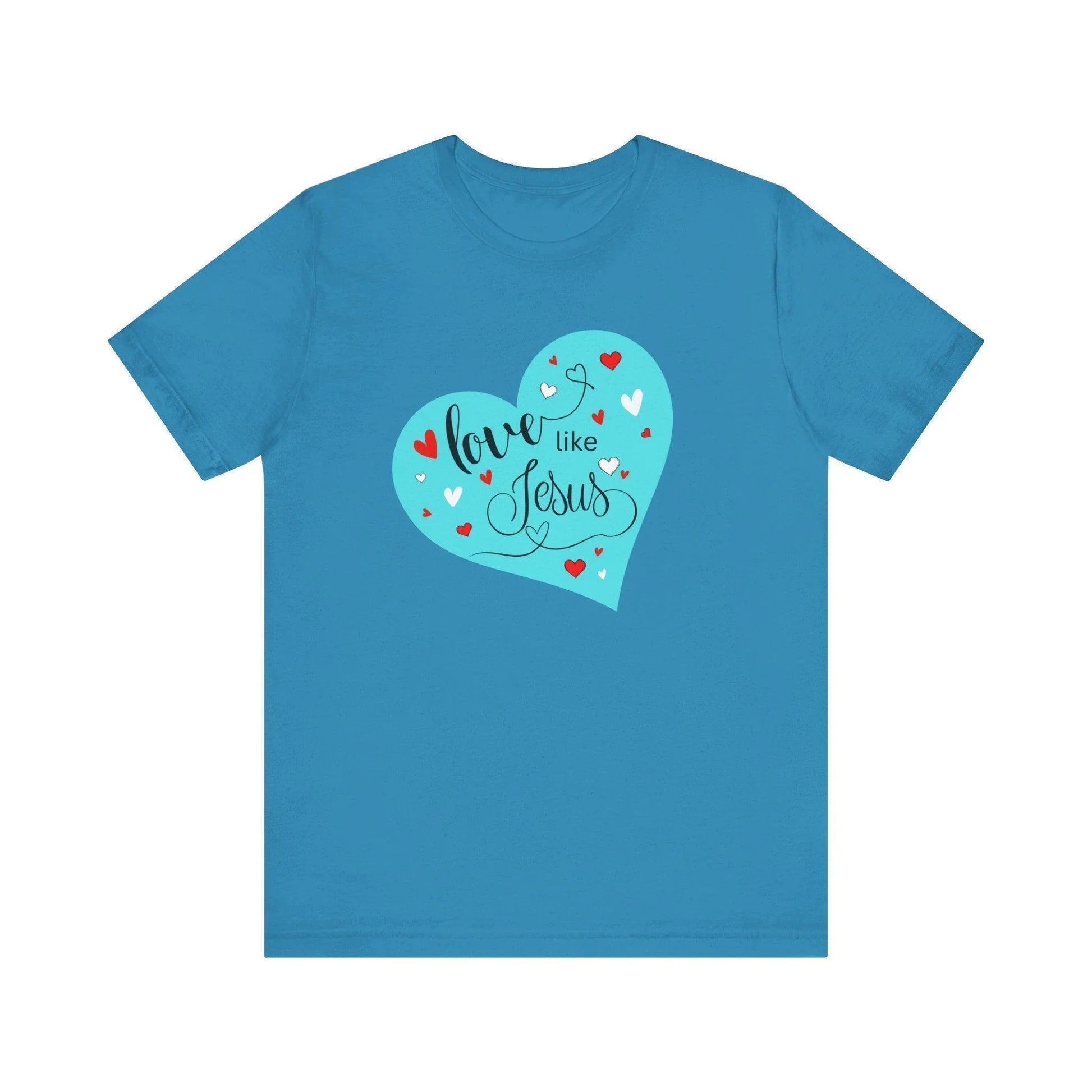💙 Love Like Jesus ❤️ Unisex Jersey Tee ✨ Spread love and kindness. - Whippie's