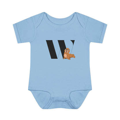 Alphabet Adventures: Letter W - Wonderful Walrus Baby Onesie W is for Wonderful Walrus! - Whippie's
