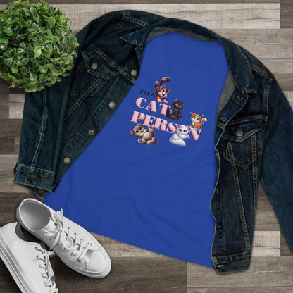 🐱 I'm a Cat Person 🐈 Unisex Jersey Tee ❤️ Show your purr-sonality! - Whippie's