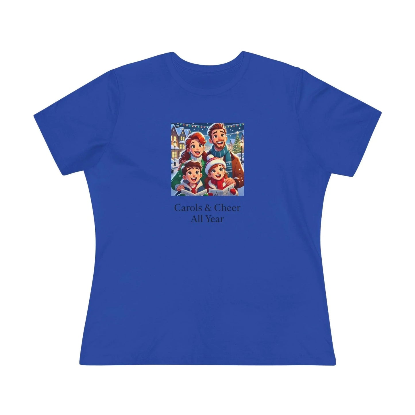 Carols & Cheer All Year - Women's Softstyle Tee - Whippie's