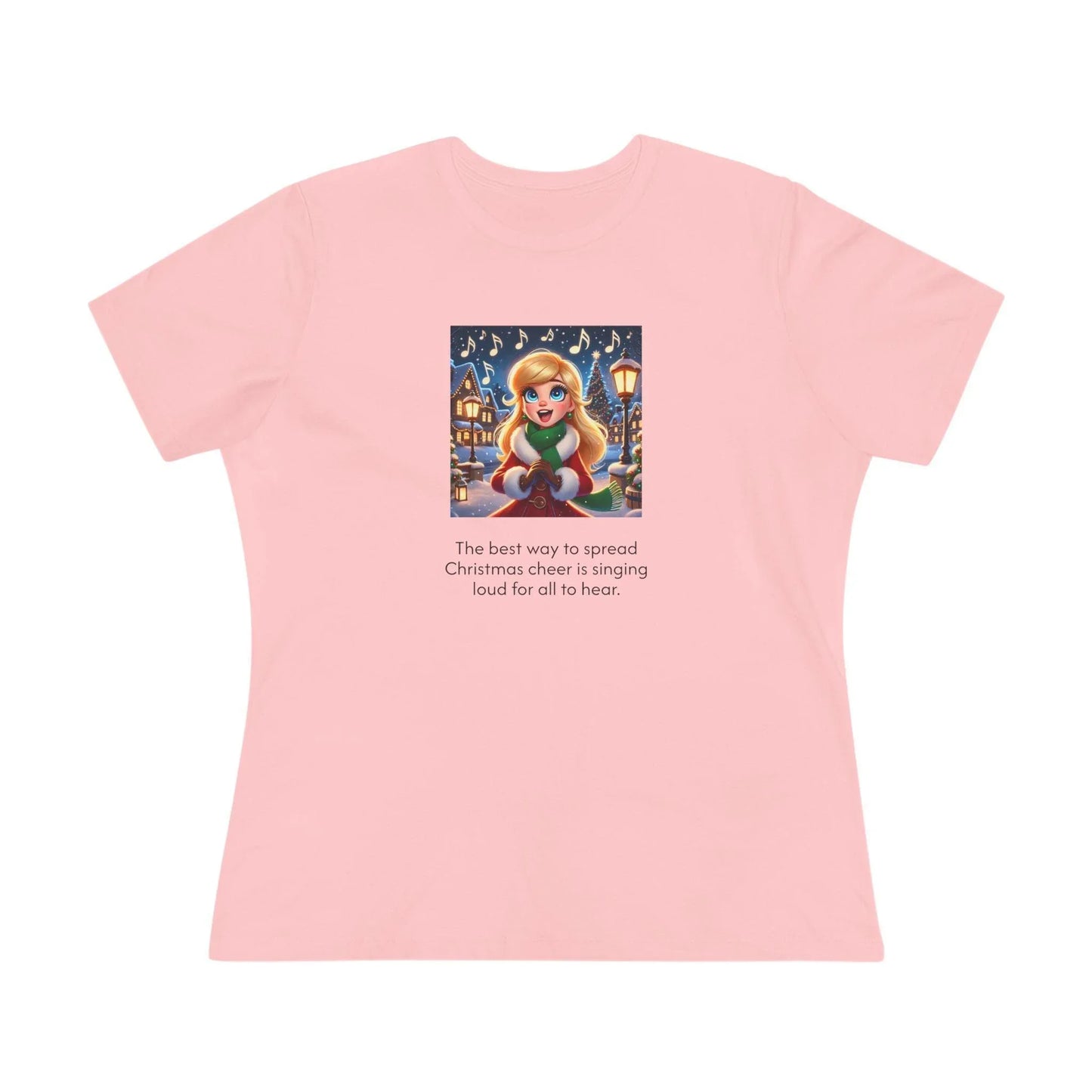 Caroler - Christmas Cheer - LBH Girl - Women's Softstyle Tee - Whippie's
