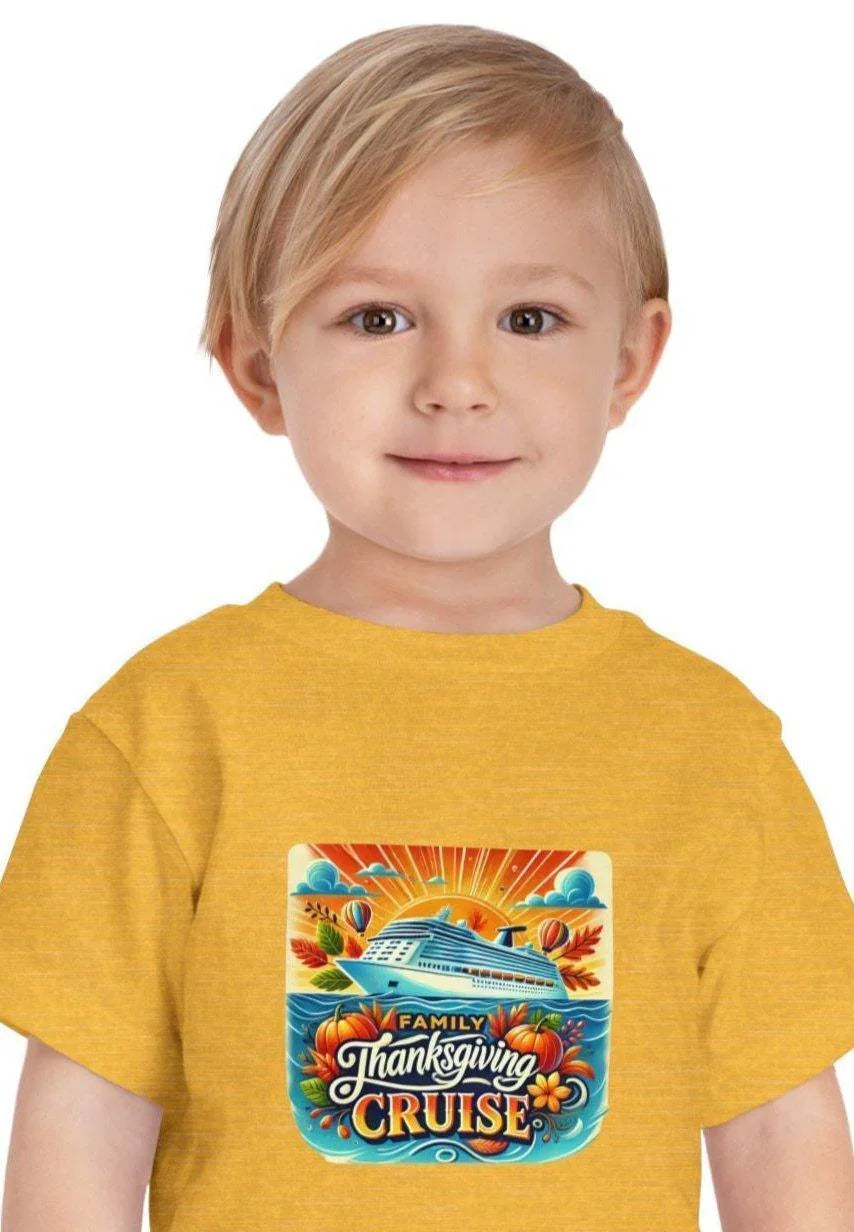 Family Thanksgiving Cruise - Toddler Tee - Whippie's