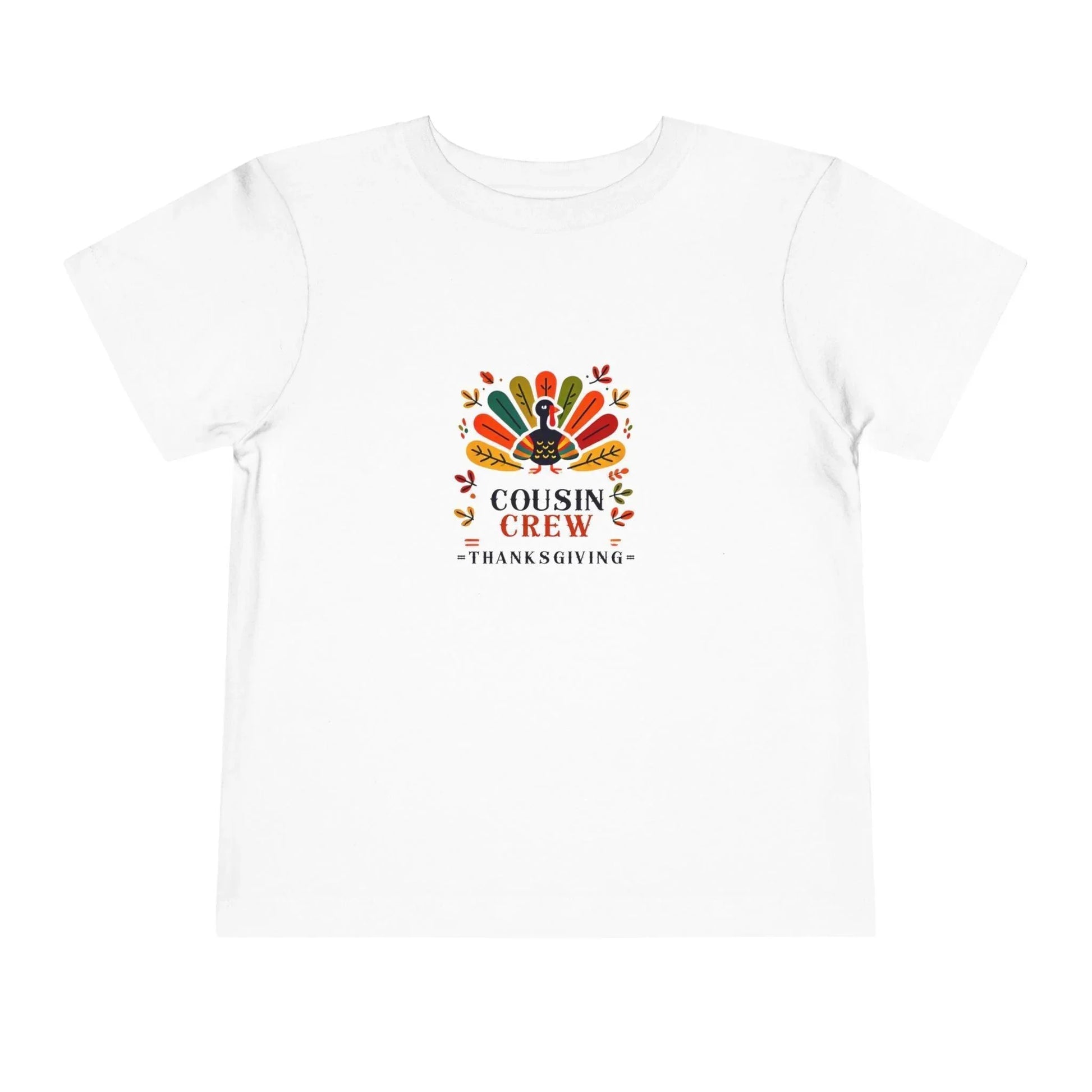 Cousin Crew Thanksgiving - Toddler Short Sleeve Tee - Whippie's