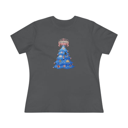 Nutcracker Christmas Tree - A Festive Affair! 🎄✨ Women's Softstyle Tee - Whippie's