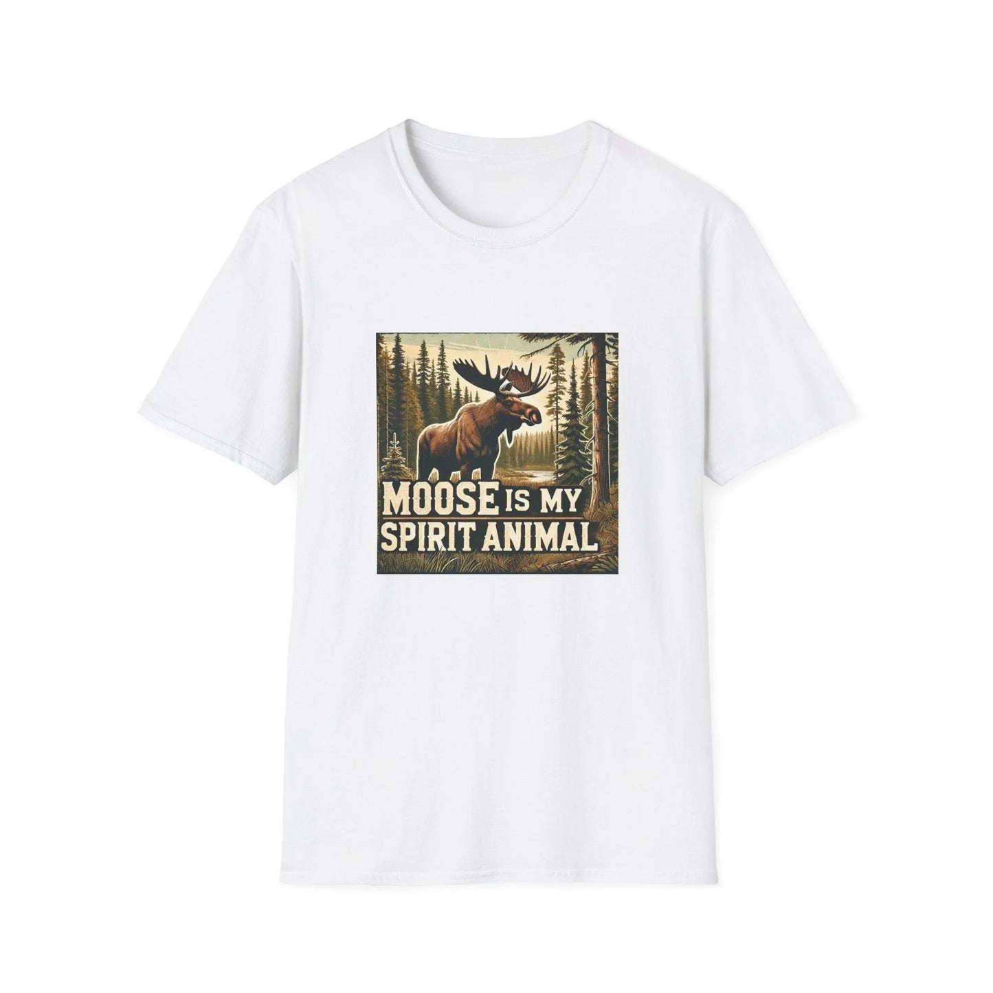 Moose is my Spirit Animal - Unisex T-Shirt - Whippie's