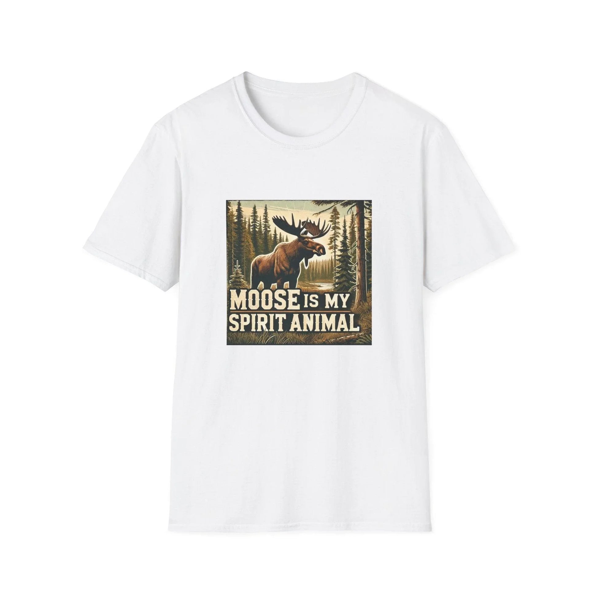 Moose is my Spirit Animal - Unisex T-Shirt - Whippie's