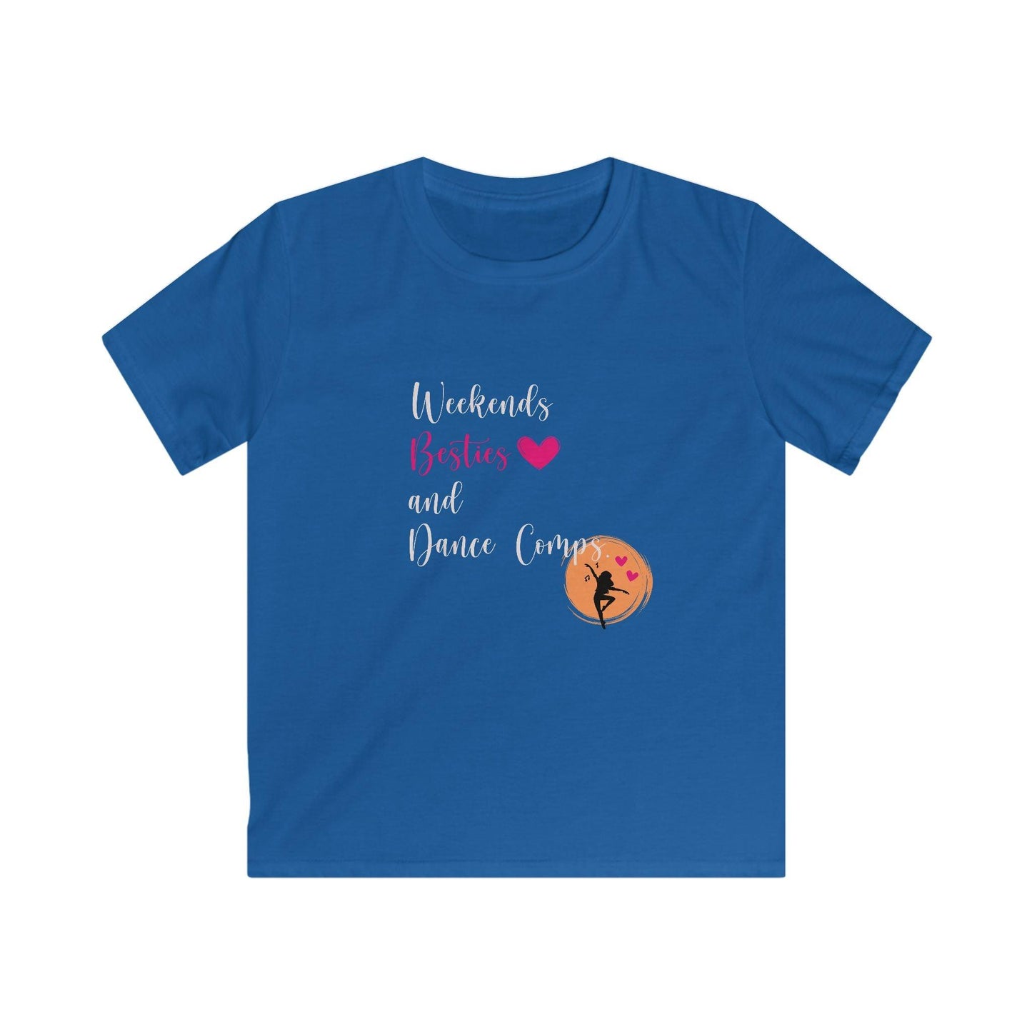 Weekends, Besties, & Dance Comps Youth Tee - 👯‍♀️💖 Dance Friends Make the Best Friends! 💖👯‍♀️ - Whippie's
