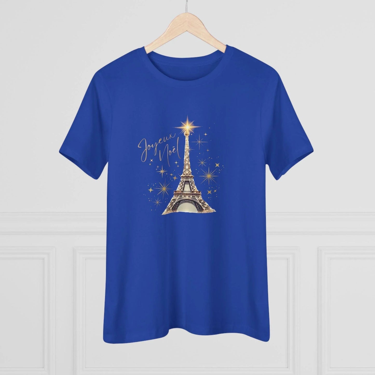 ✨ Joyeux Noël Women's Tee 🗼 A touch of Parisian elegance. - Whippie's