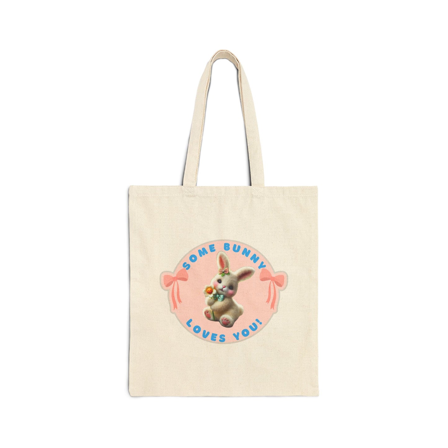 Some Bunny Loves You Easter Tote Bag - Hop into Easter with Adorable Style! 🐰💖