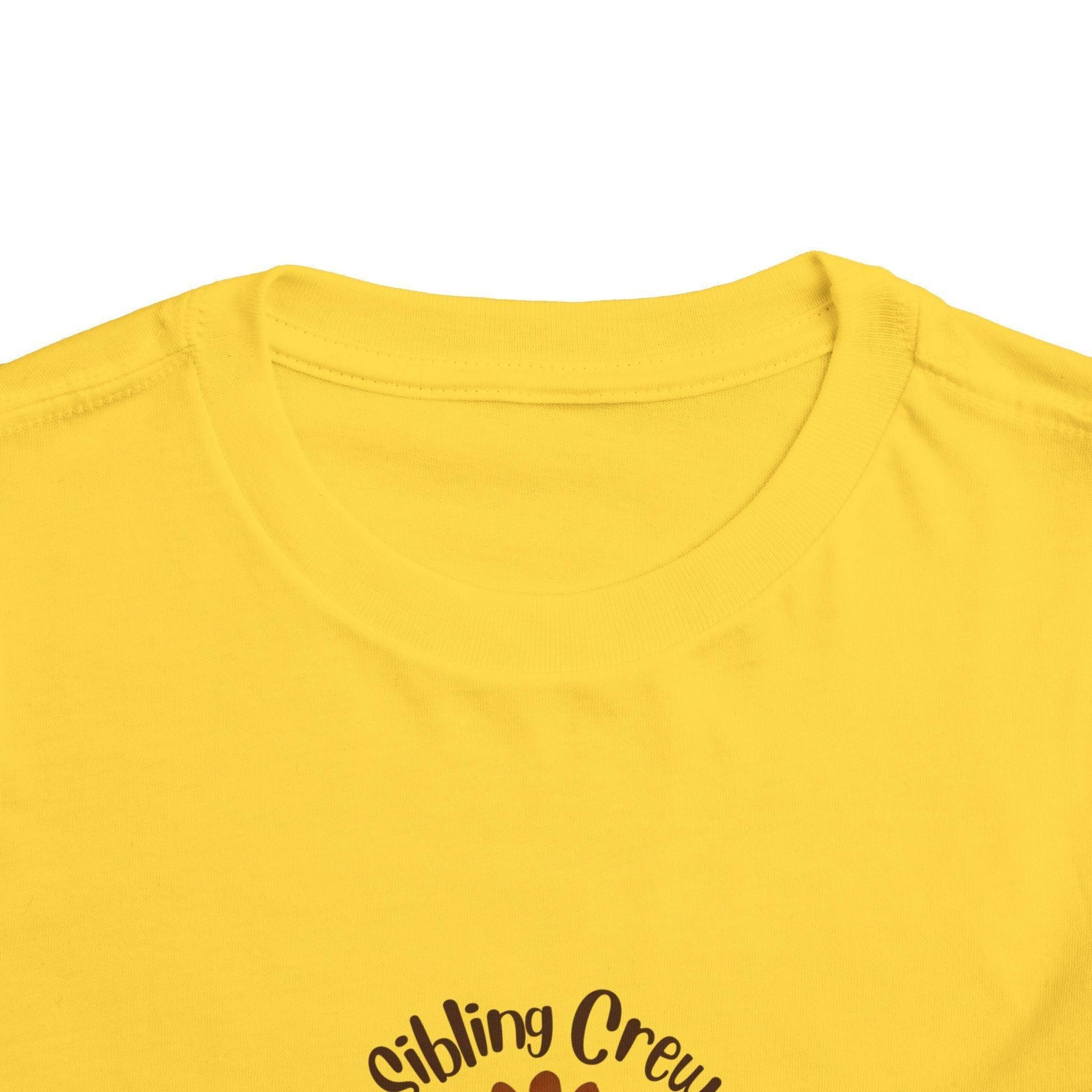 Thanksgiving Sibling Crew - Toddler Short Sleeve Tee - Whippie's
