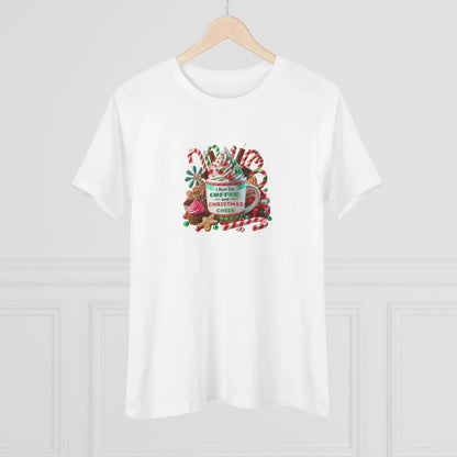 ☕🎄 I Run on Coffee & Christmas Cheer 🎁🌟 - Women's Softstyle Tee - Whippie's