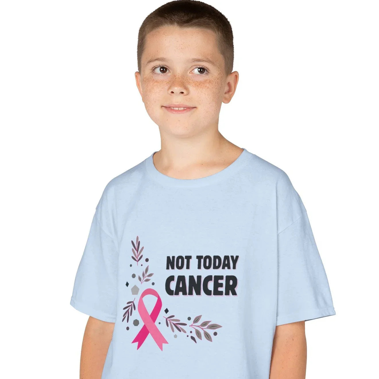 Lisa Whippie Fundraiser Breast Cancer Tee - Not Today Cancer Geometric Youth