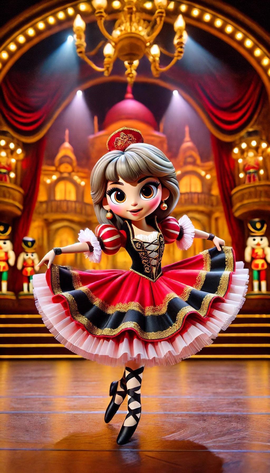 Le chocolat - Brunette Dancer - Youth Tee - Whippie's