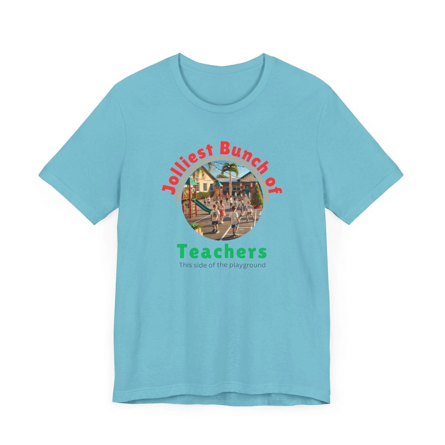 🌴 Jolly Bunch of Teachers ☀️ Unisex Jersey Tee 🧑‍🏫 - Tropical Winter - Whippie's