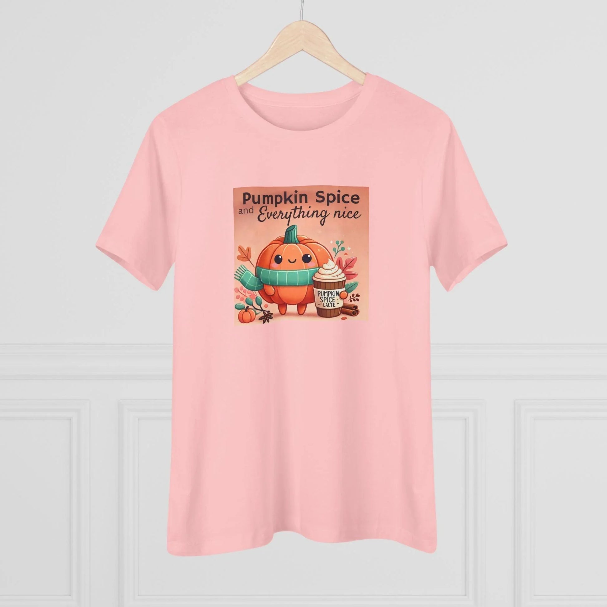 Cute Pumpkin: Pumpkin Spice and Everything Nice - Women's Softstyle Tee - Whippie's