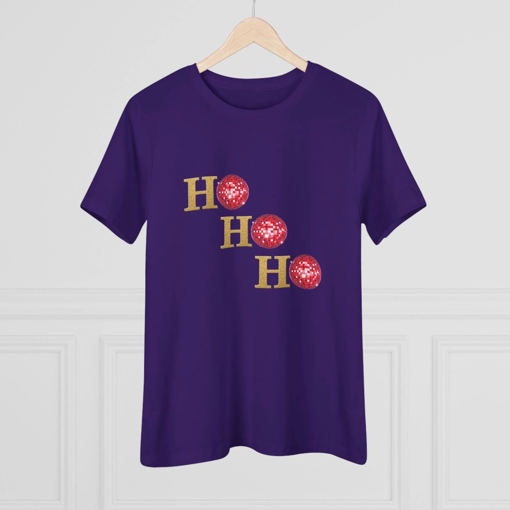 Ho Ho Ho ✨ Women's Softstyle Tee (with Disco Ball O's!) - Whippie's