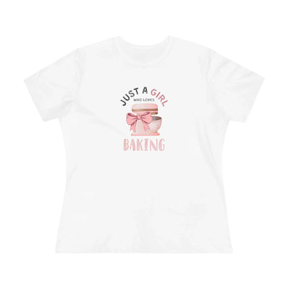 Just a Girl Who Loves... Graphic Women's Tee | Choose Your Passion 💖 - Personalizable - Whippie's