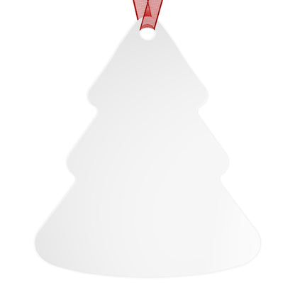 Floral Letters: Letter R - Metal Christmas Ornament - Whippie's