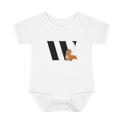 Alphabet Adventures: Letter W - Wonderful Walrus Baby Onesie W is for Wonderful Walrus! - Whippie's