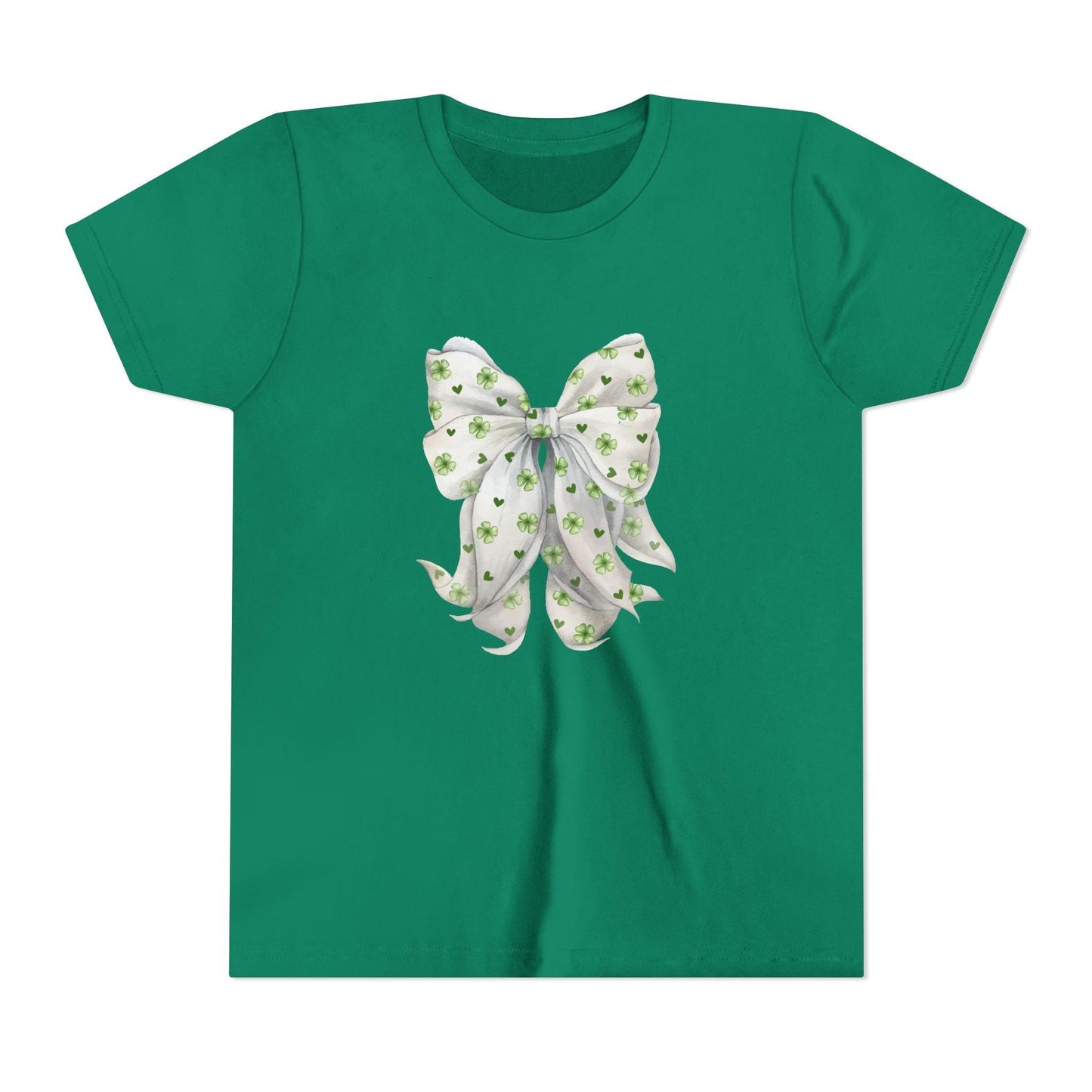 Shamrock Hearts Youth Tee - Spread the Luck and Love! - Whippie's