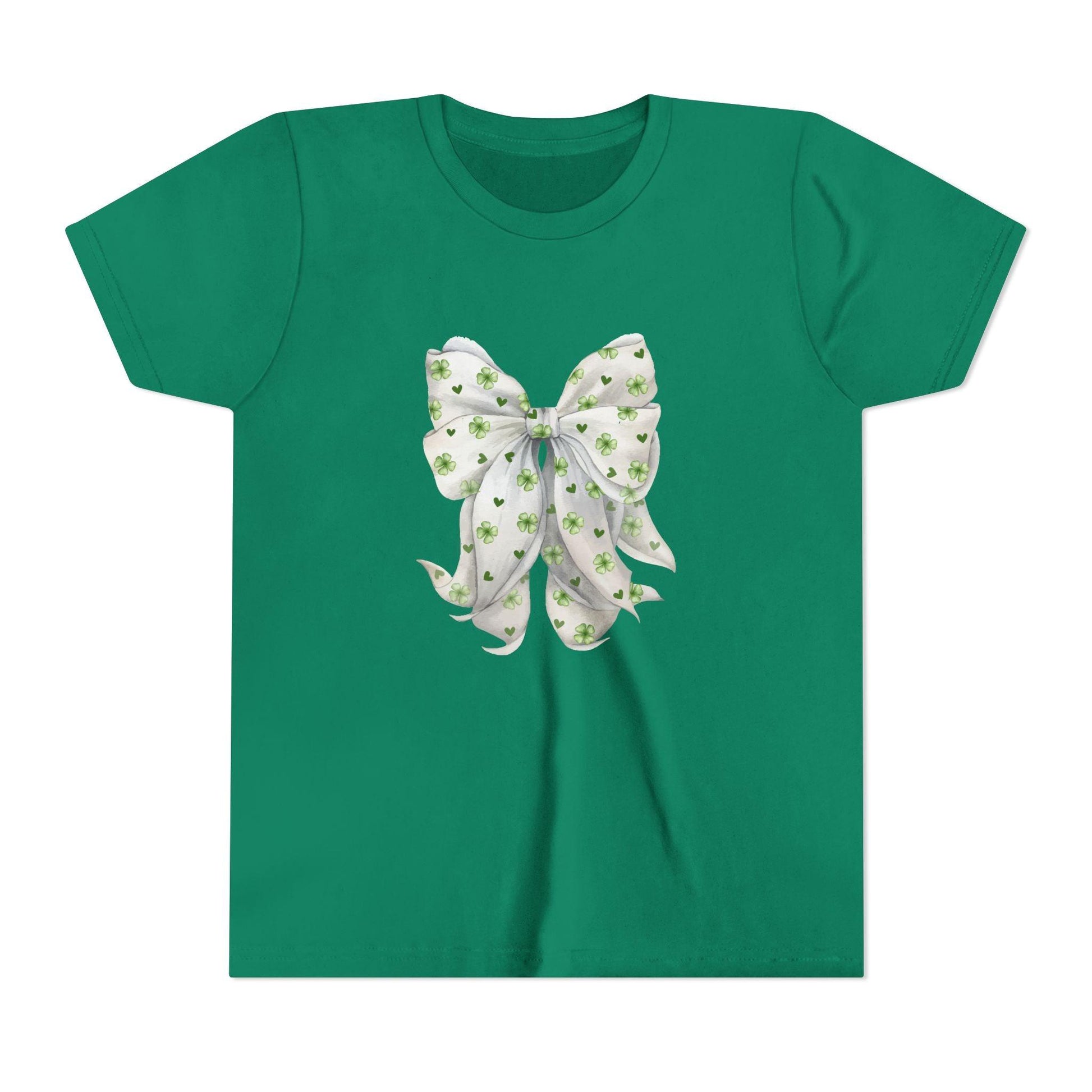Shamrock Hearts Youth Tee - Spread the Luck and Love! - Whippie's