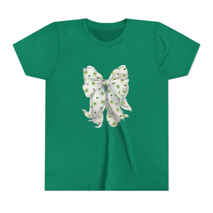 Shamrock Hearts Youth Tee - Spread the Luck and Love! - Whippie's