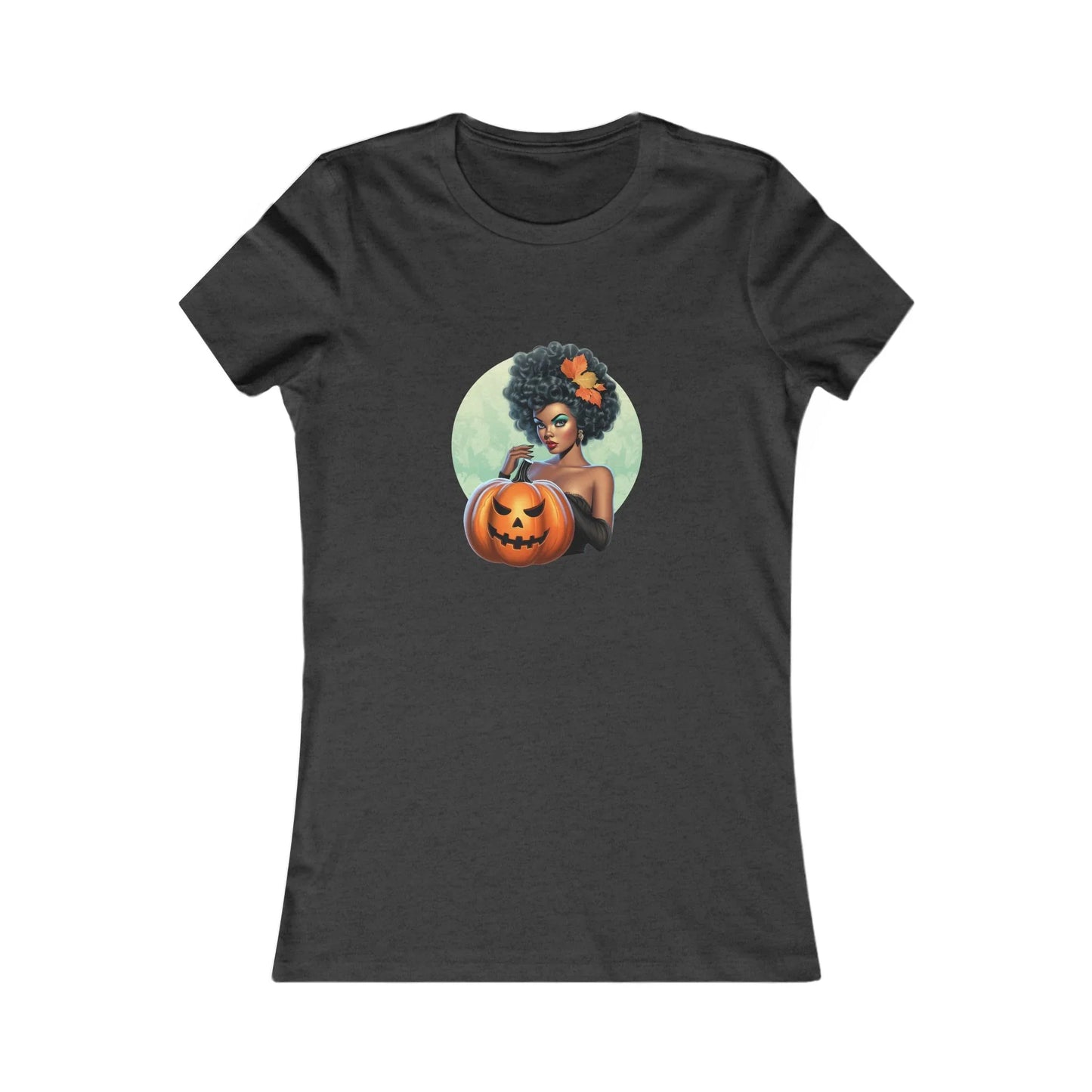 Vintage Halloween Beauty Women's Favorite Tee - Spooky Chic! 🎃✨